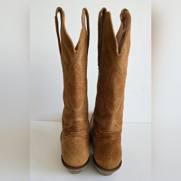 Dingo Out West Women's Suede Cowgirl Boots - Picture 6 of 8